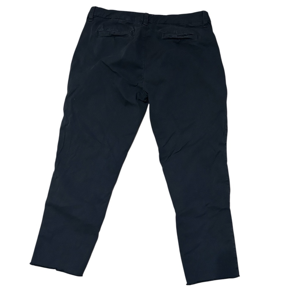 Frank & Eileen WICKLOW Washed Black, Italian Performance Twill Size 6 - Picture 3 of 4
